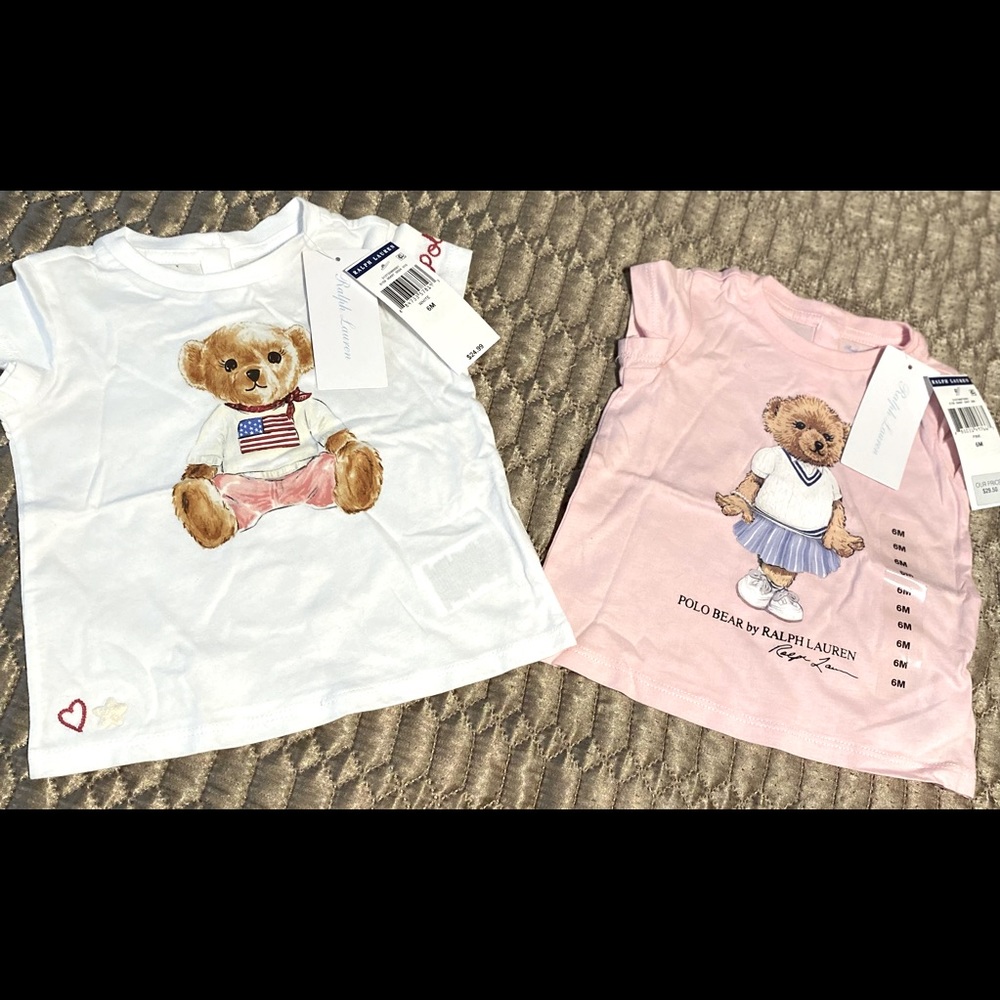 Ralph Lauren Baby Teddy Tee